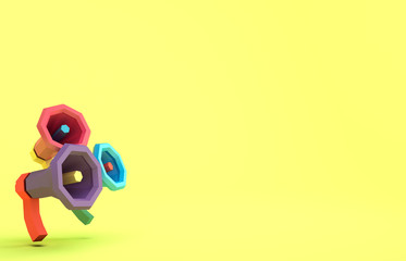 Speaker paper minimalist flat