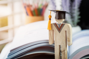 Education knowledge learning study abroad international Ideas. People Sign wood Graduation...