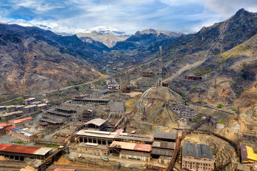 Alaverdi Copper Factory in Northern Armenia, taken in April 2019\r\n' taken in hdr