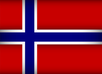 Obraz premium Flag of Norway.