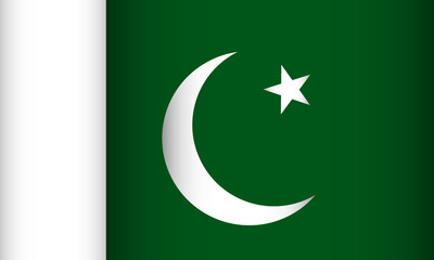 Flag of Pakistan.
