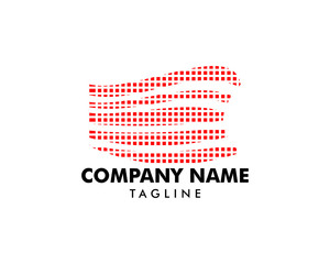 Abstract Fast Shape Logo Template Vector Illustration