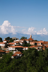 Fototapeta premium Signagi landscape in the Georgia