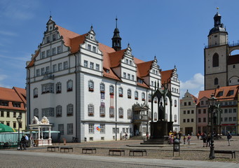 Fototapeta na wymiar Wittenberg, Sachsen - Anhalt