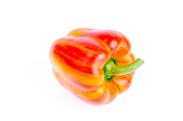 Sweet fresh yellow and red paprika. Photo