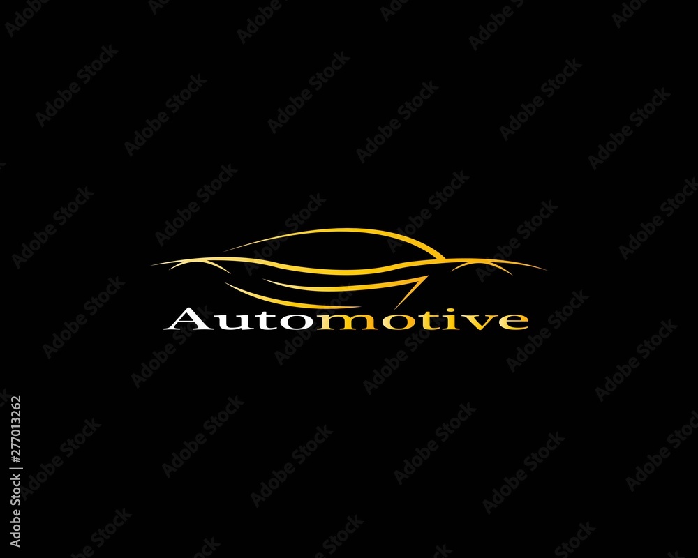 Wall mural Auto car Logo Template