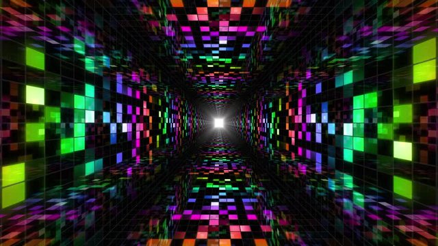 Disco Dance Tunnel background