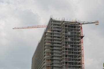 Fototapeta na wymiar scaffoldings