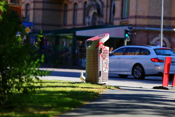 A walk in the park in Gothenburg, Sweden