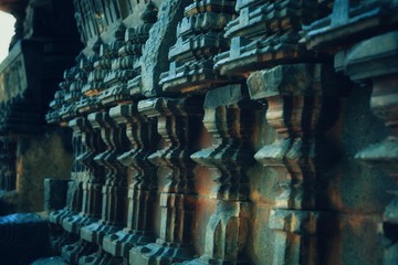 Ancient architecture of a temple
