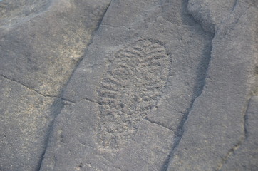 Petroglyphs of Sikachi-Alyan. Russia. Khabarovsk region