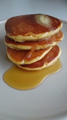 Pancakes with Maple Syrup