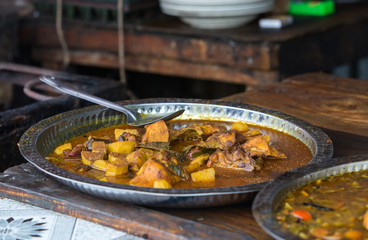 local hotel coking  fish 