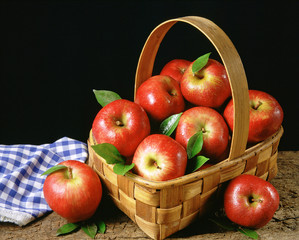 Red apples.