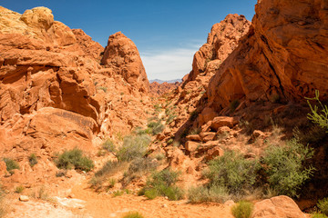 Valley of fire State Park Nevada USA