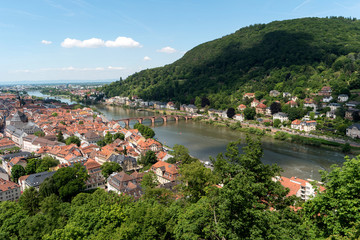 City view of Heidelberg in Germany