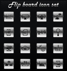 social network icon set