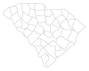 Karte von South Carolina © Robert Biedermann