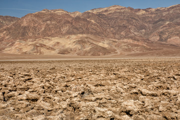 Devils Golf Course in Death Valley National Park USA