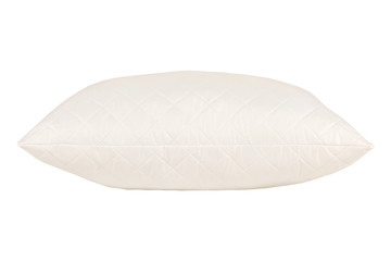 white pillow on perfect white background