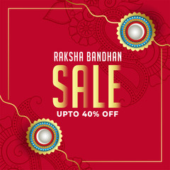 raksha bandhan sale background design