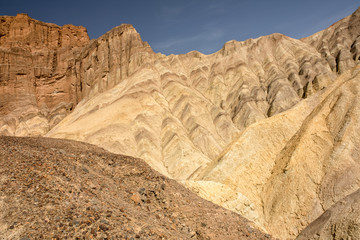Fototapeta premium Red Cathedral at the golden canyon in Death Valley National Park