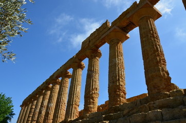 Ancient Greek Temple of Juno Valley of the Temple, Agrigento