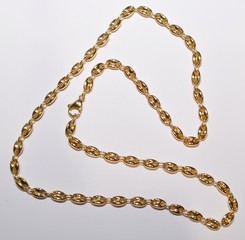 Goldkette - Bohnenkette