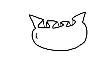 餃子・塗り絵