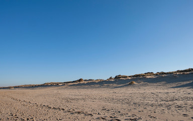 Fototapeta na wymiar Belgium coast Wenduine.. Beach