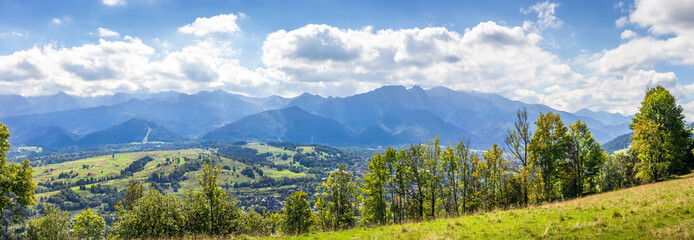 Tatry Mountains and Zakopane city surroundings © Maciej Czekajewski