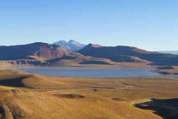 Fototapeta na wymiar Morejon lagoon view, Bolivia