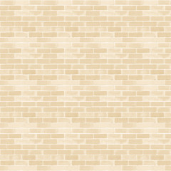 Obraz premium Brick wall seamless design white cream beige pattern textured background