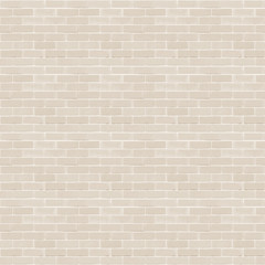Seamless design vintage style beige cream tone brick wall detailed pattern textured background