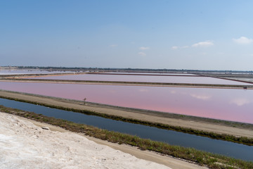 Les Salins d'Aigues Mortes.
