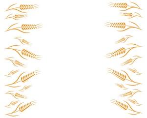 Agriculture wheat Logo Template vector icon design 