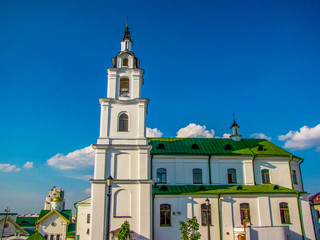 Fototapeta na wymiar Cathedral of the Holy Spirit. In Minsk, Belarus