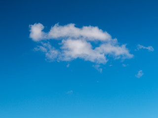 Fototapeta na wymiar blue sky and white clouds background