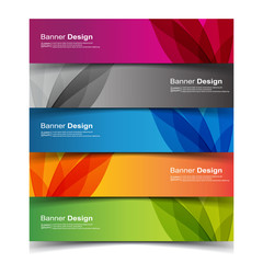 Vector Abstract banner web template