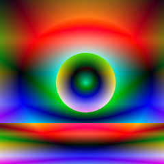 Digital Art, abstract three-dimensional objects with soft lighting, Germany