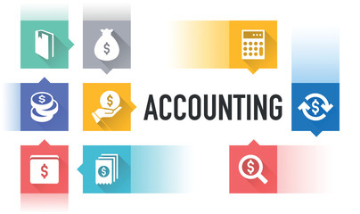 ACCOUNTING ICON CONCEPT