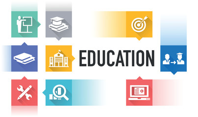 EDUCATION ICON CONCEPT