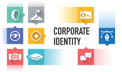CORPORATE IDENTITY ICON CONCEPT