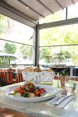 Specially crafted lamb shank, Tomato, Beaver and Red Wine