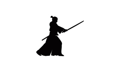 ninja samurai logo vector © enera