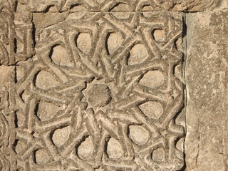 macro shoot of carvings on old historic buildings and walls