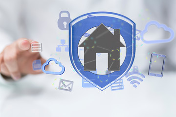 using futuristic interface of smart home automation iot