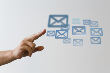 Mail Communication Connection message to mailing