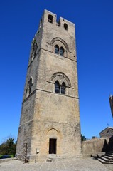 Fototapeta na wymiar Medieval Cathedral of Erice, Sicily