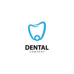 Dental Clinic Logo Tooth abstract design vector template